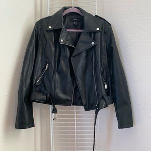 Forever21 Black Leather Jacket